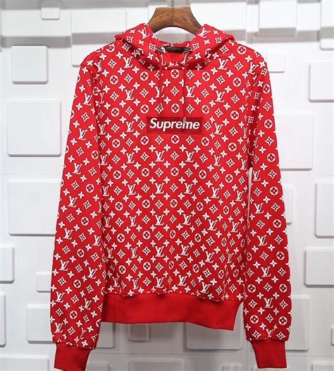 sweatshirt supreme x louis vuitton|supreme louis vuitton hoodie material.